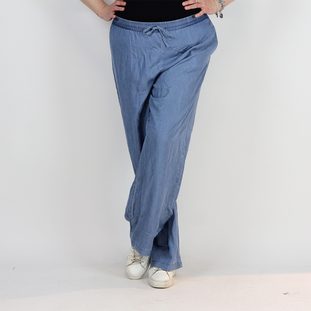 PANTS TENCEL PALAZZO - immagine 6