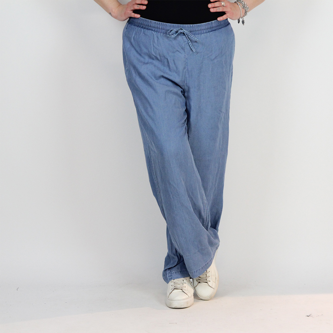 PANTS TENCEL PALAZZO - immagine 7