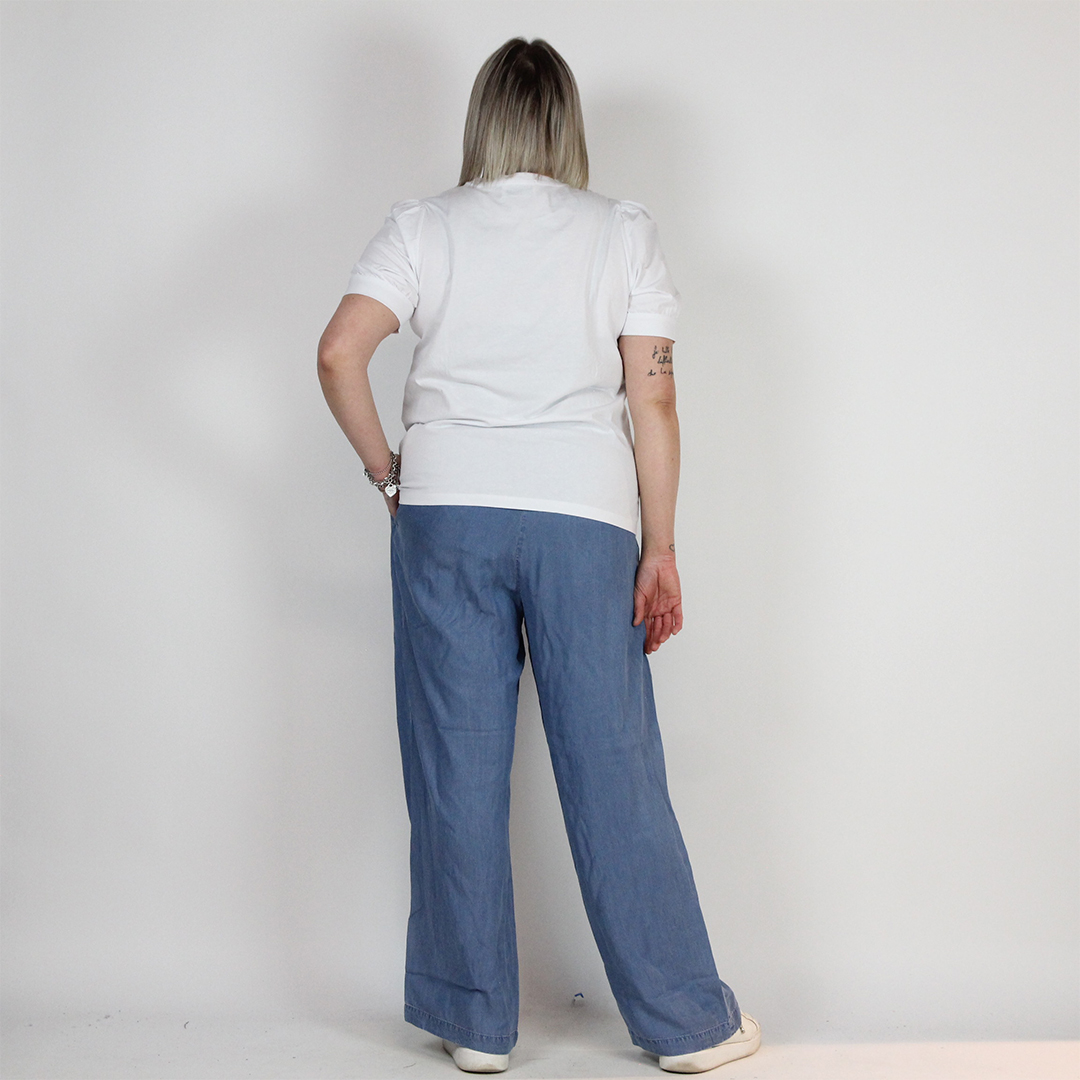 PANTS TENCEL PALAZZO - immagine 9