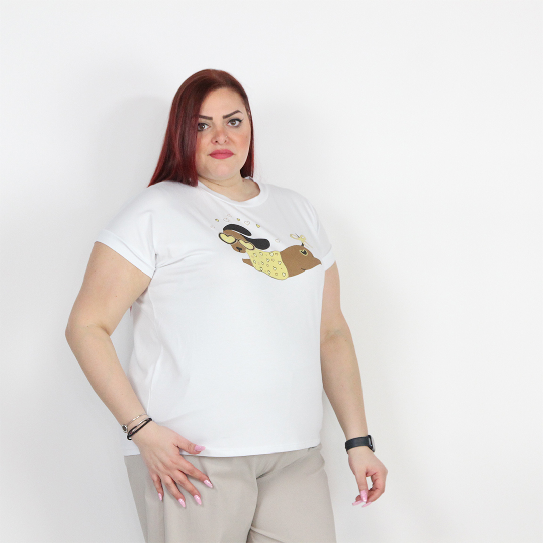 T-SHIRT BASSOTTO VOLANTE - immagine 9