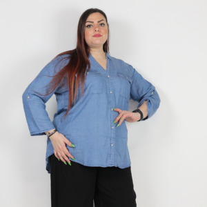 TENCELL CAMICIA OVER