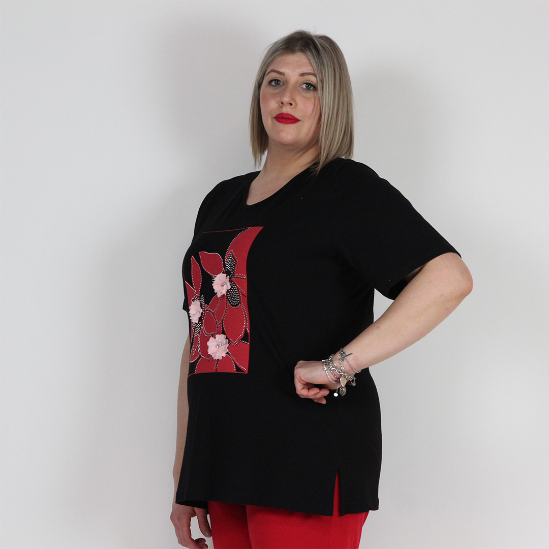 MAGLIA 3 FIORI OVER - Image 3