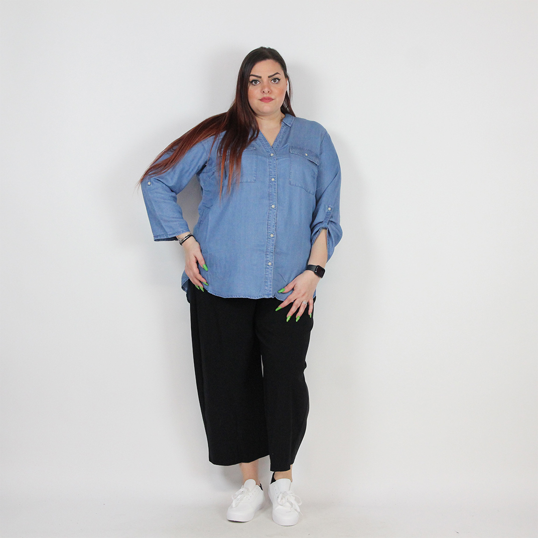 TENCELL CAMICIA OVER - immagine 7