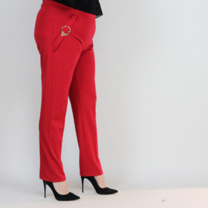 PANTALONE ROSSO OVER