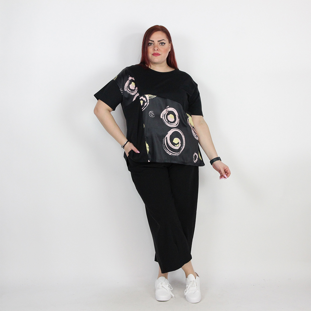 T-SHIRT CERCHI CURVY - immagine 9