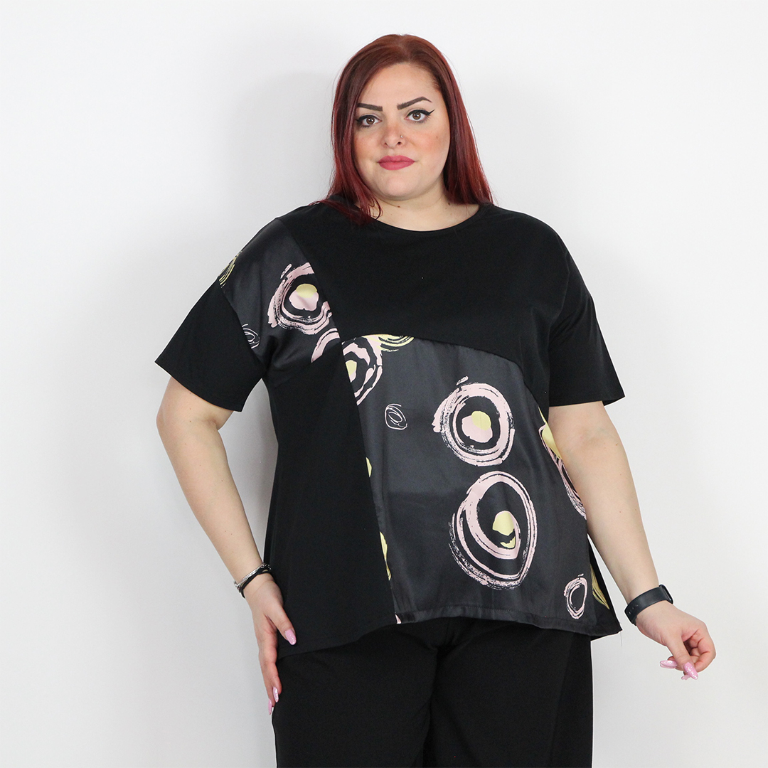 T-SHIRT CERCHI CURVY - immagine 10