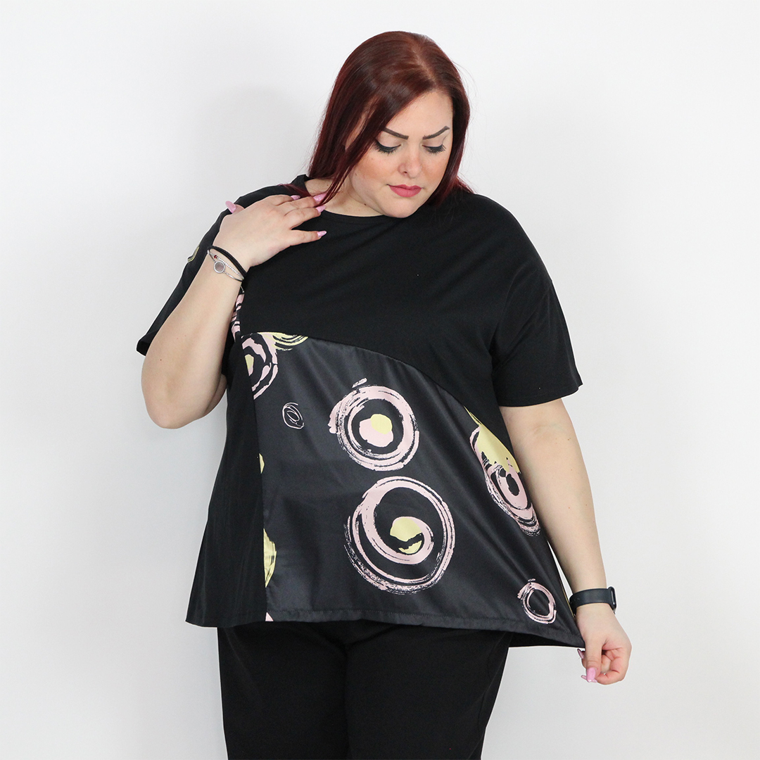 T-SHIRT CERCHI CURVY - immagine 11