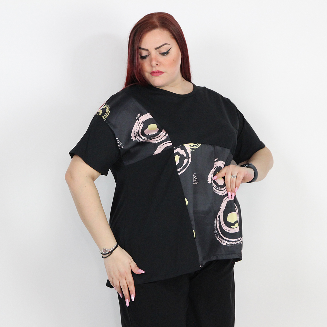 T-SHIRT CERCHI CURVY - immagine 12