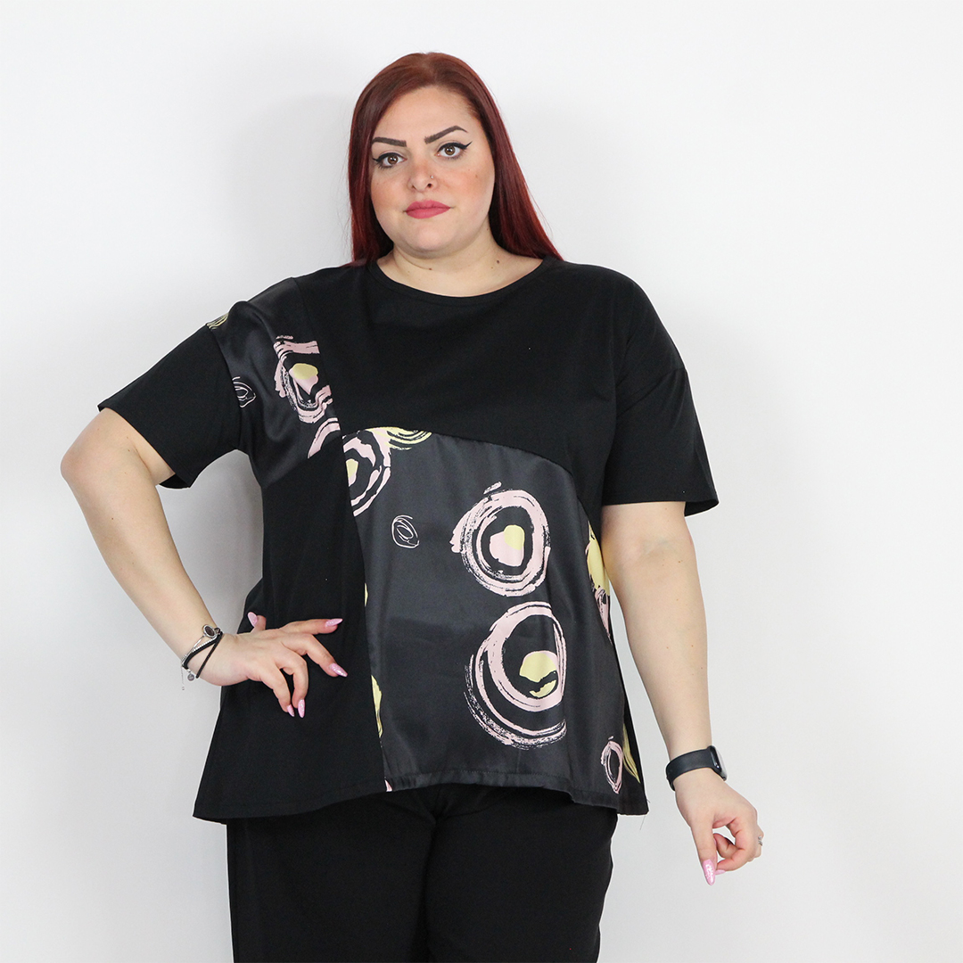 T-SHIRT CERCHI CURVY - immagine 13