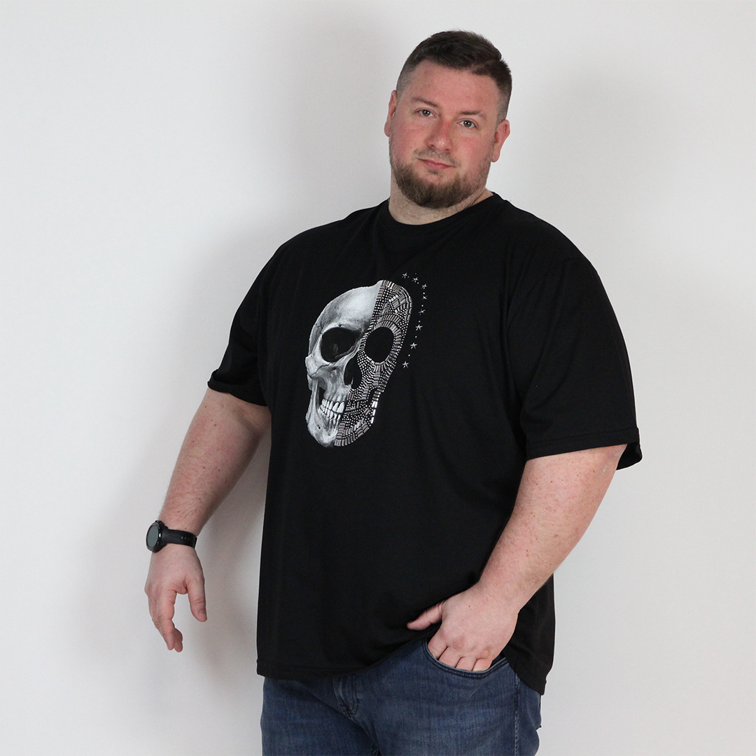 T-SHIRT SKULL OVER - immagine 4