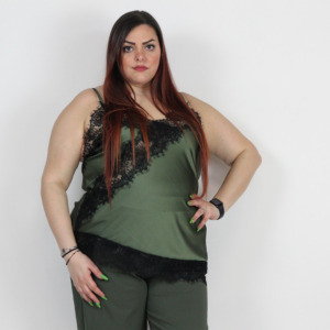 CANOTTA PIZZO SATIN