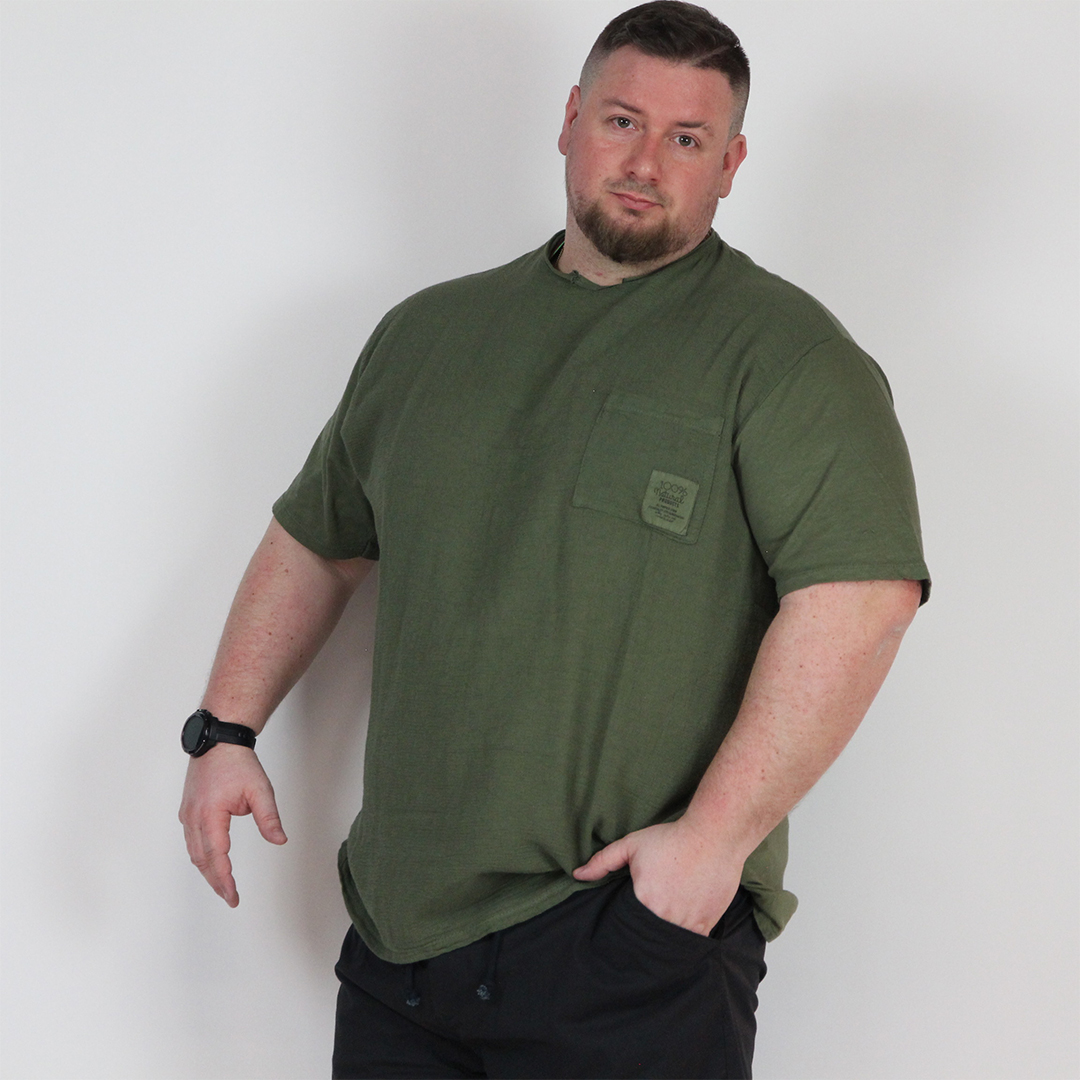 T-SHIRT SCOLLO V OVER