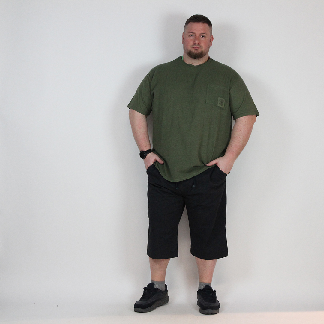 T-SHIRT SCOLLO V OVER - immagine 7