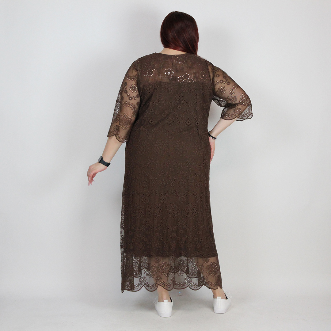 ABITO MACRAME TULLE - immagine 3