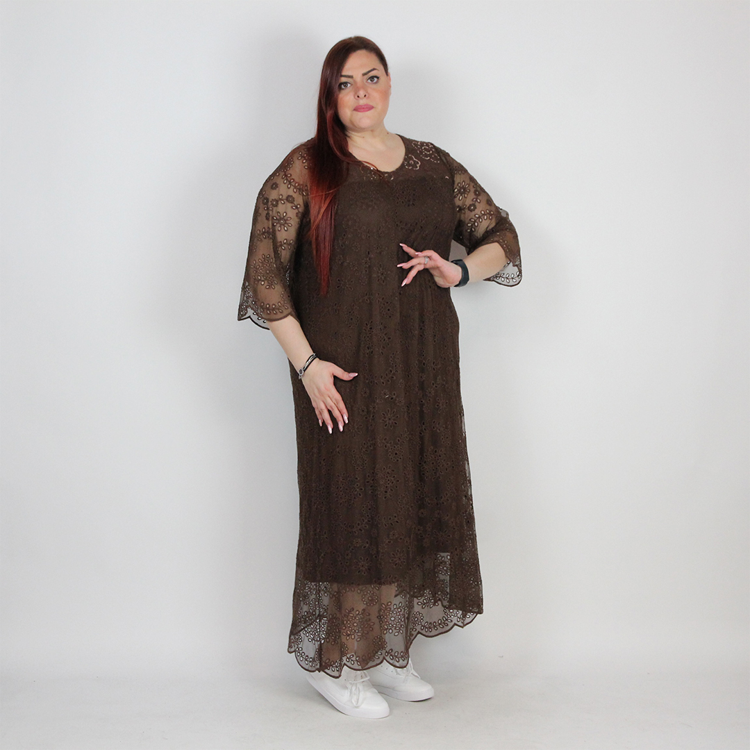 ABITO MACRAME TULLE - immagine 4