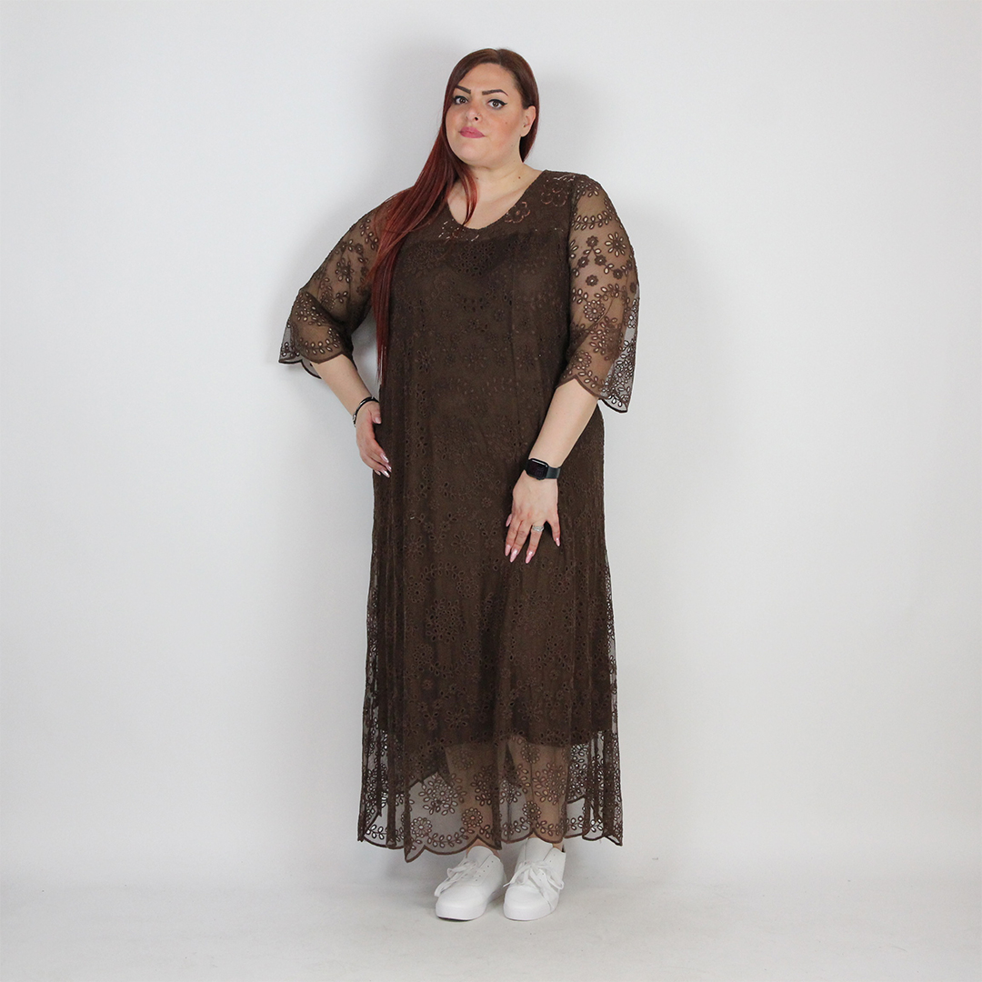 ABITO MACRAME TULLE - immagine 5