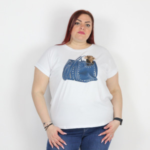 T-SHIRT BORSA BASSOTTO