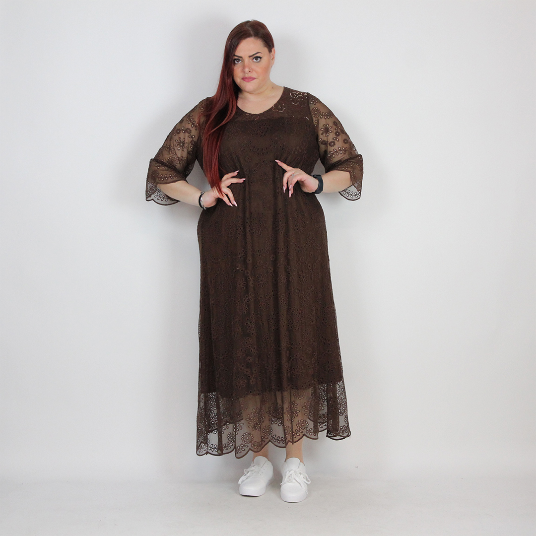 ABITO MACRAME TULLE - immagine 7