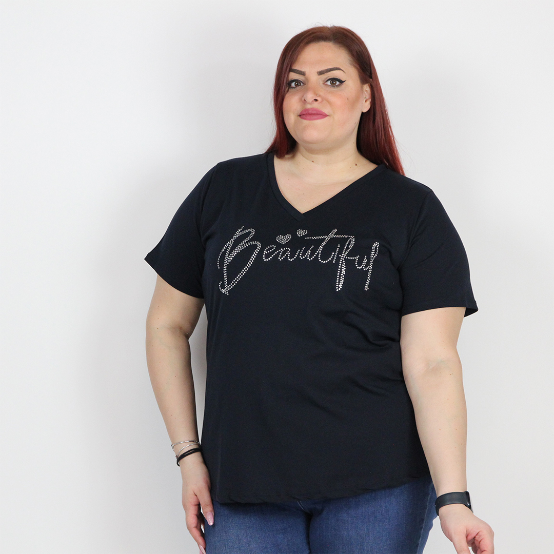 T-SHIRT V BEAUTIFUL - immagine 2