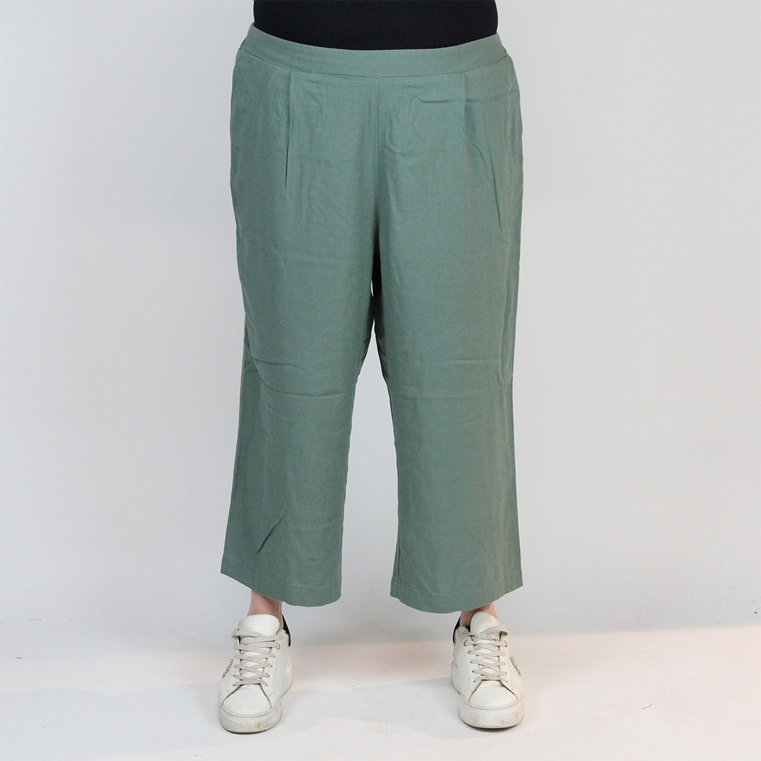 PANTA LINO 7/8 OVER - immagine 10