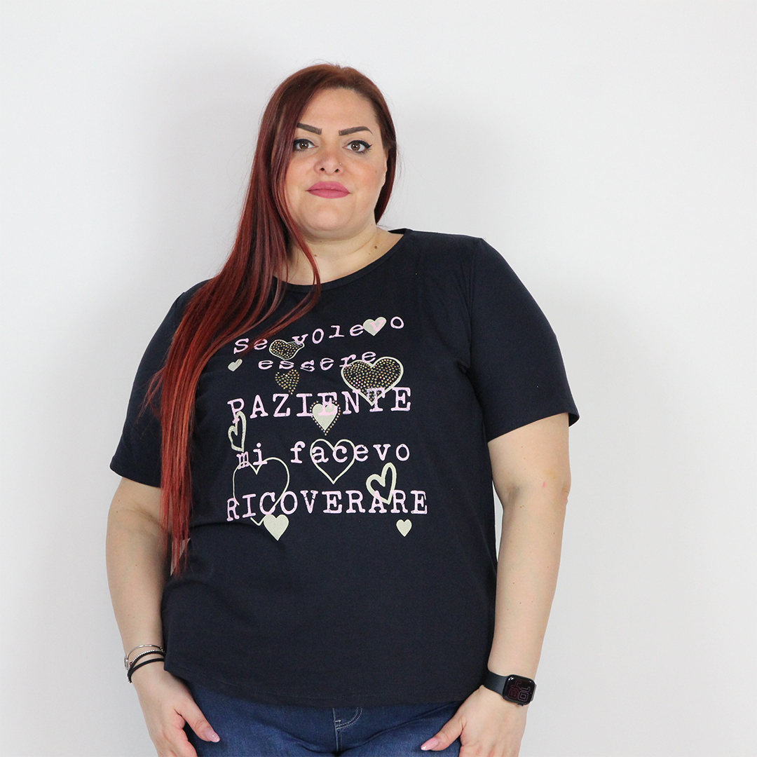 T-SHIRT PAZIENTE CURVY - immagine 4
