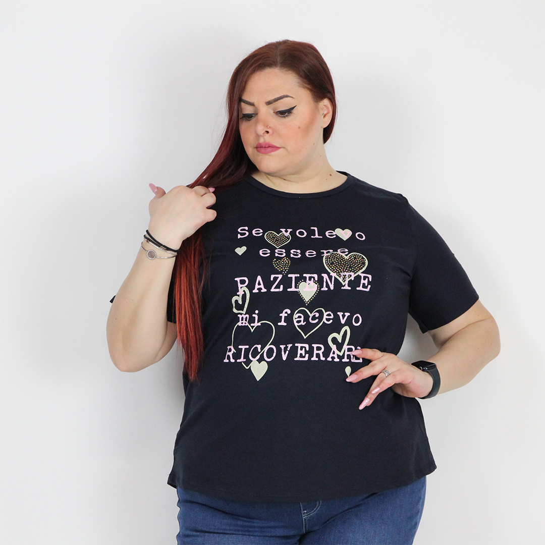 T-SHIRT PAZIENTE CURVY - immagine 5