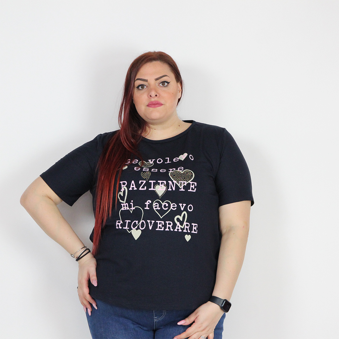 T-SHIRT PAZIENTE CURVY - immagine 6