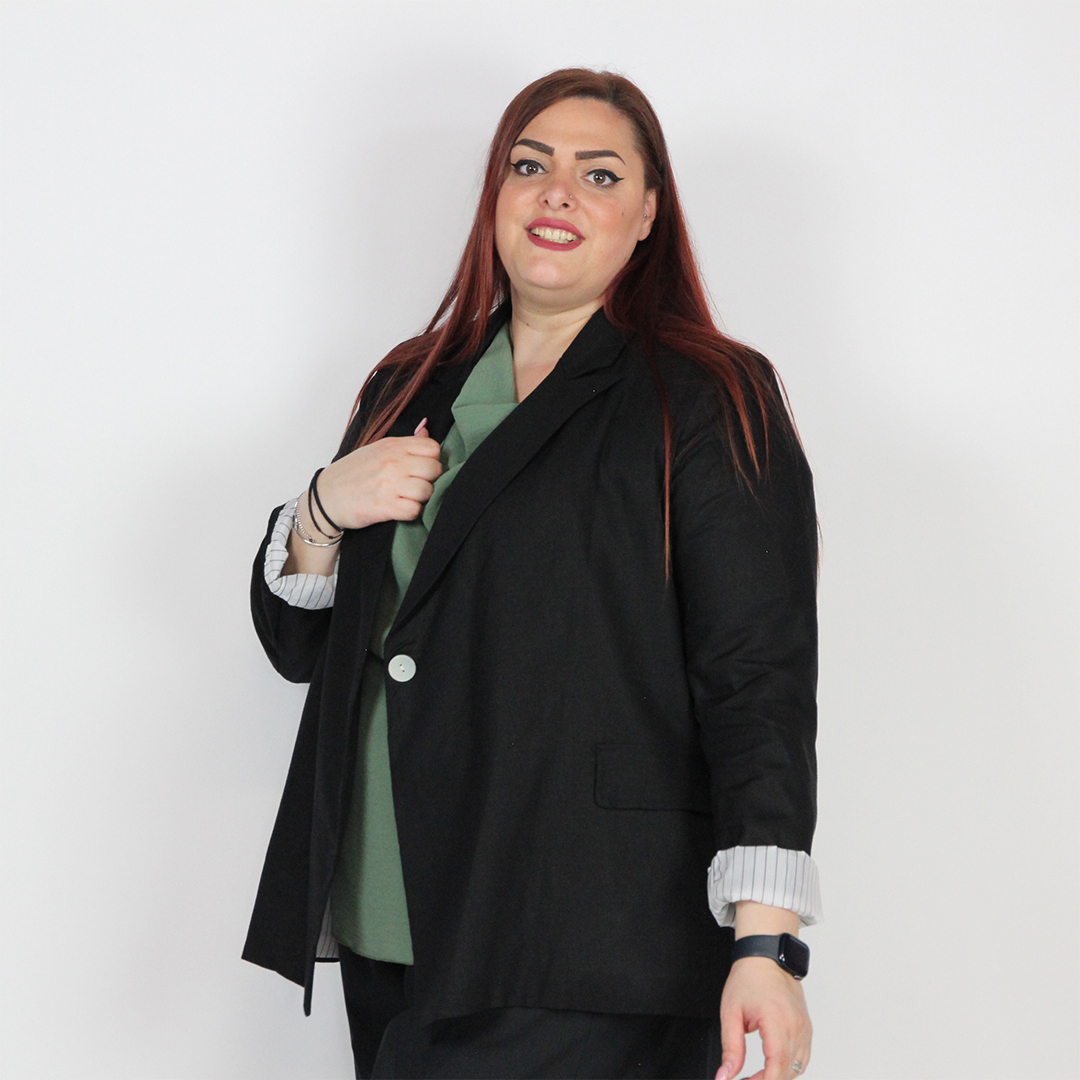 GIACCA LINO CURVY - immagine 3
