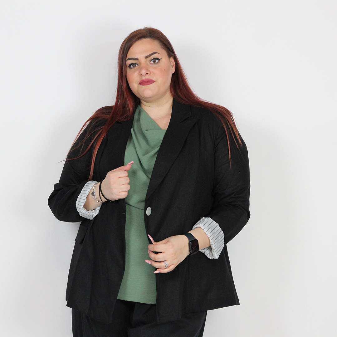 GIACCA LINO CURVY - immagine 5