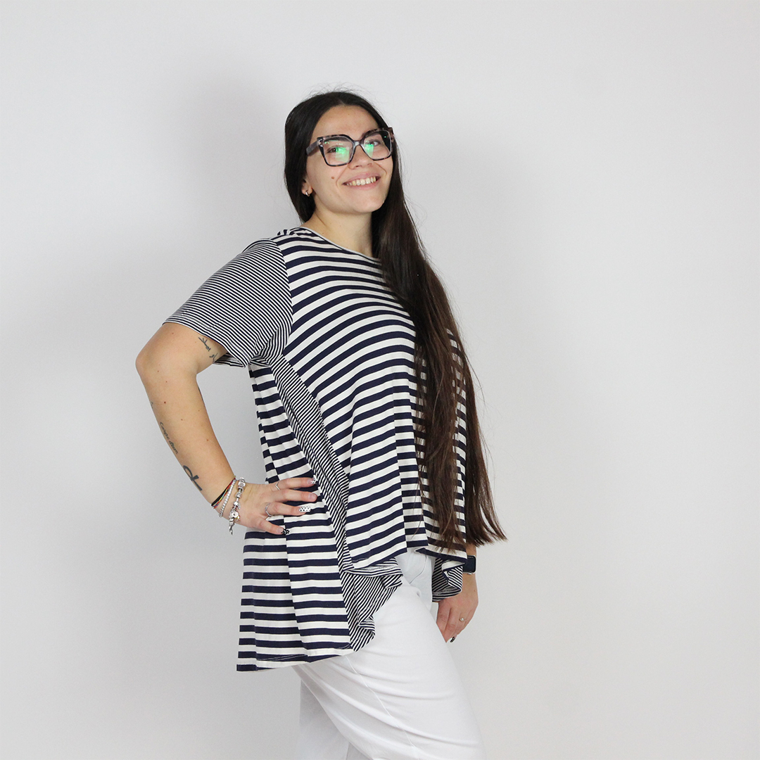 T-SHIRT RIGHE 158 - immagine 2