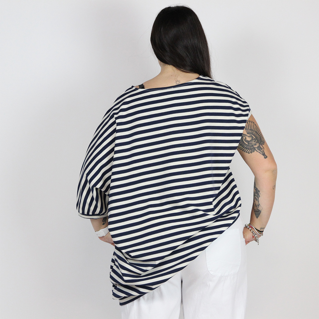 T-SHIRT ASSIMETRICA SUN - immagine 4