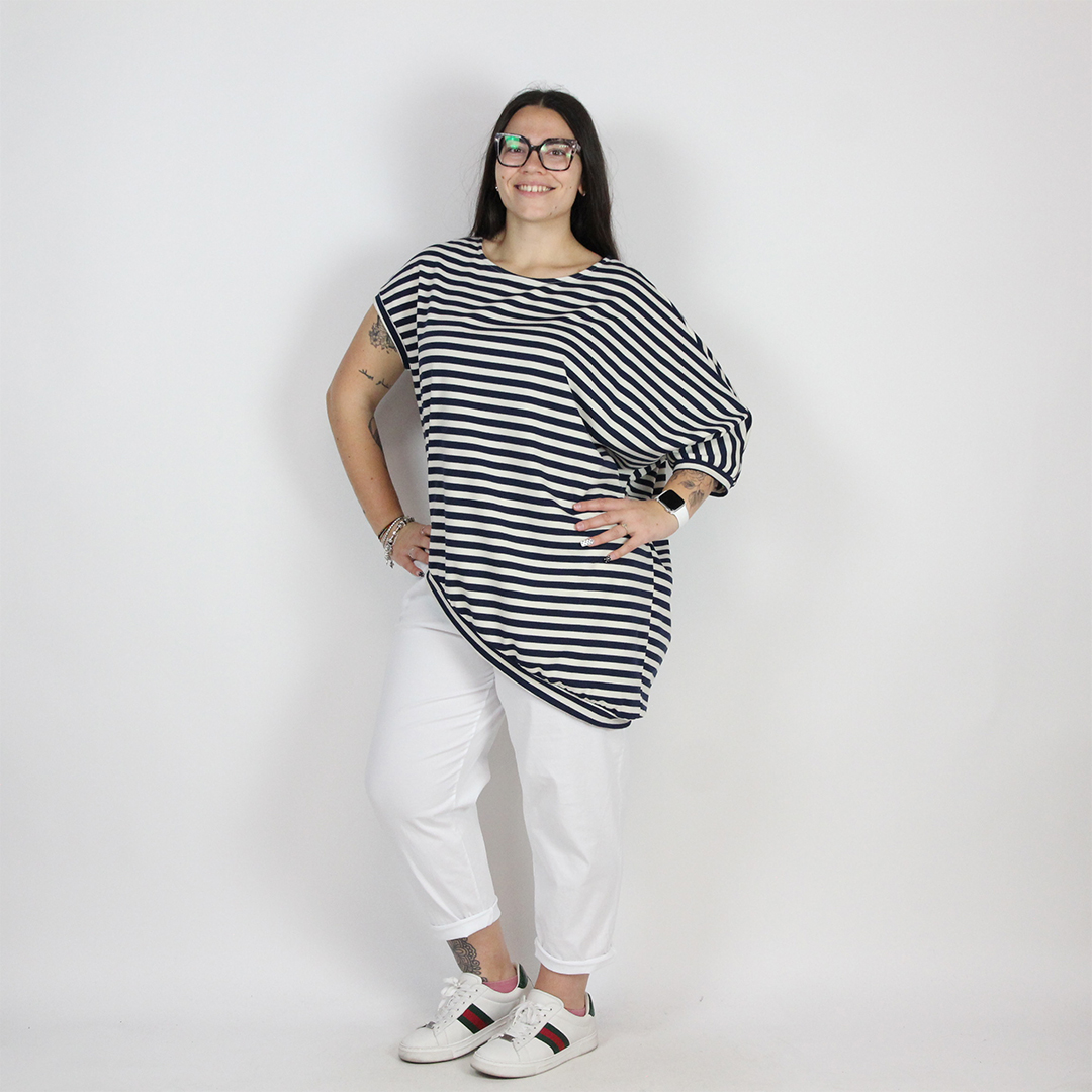 T-SHIRT ASSIMETRICA SUN - immagine 8