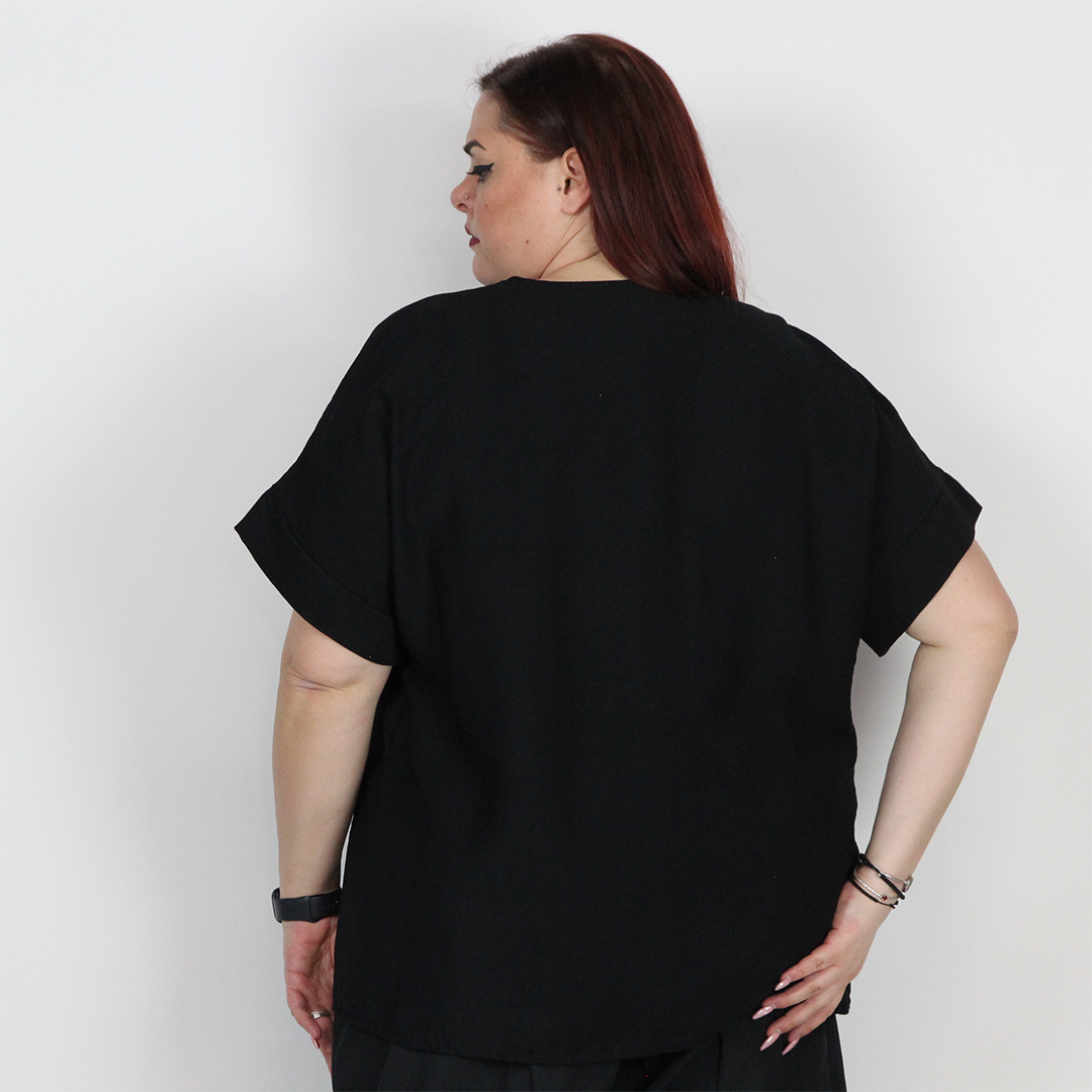BLUSA PIEGA CURVY - immagine 2