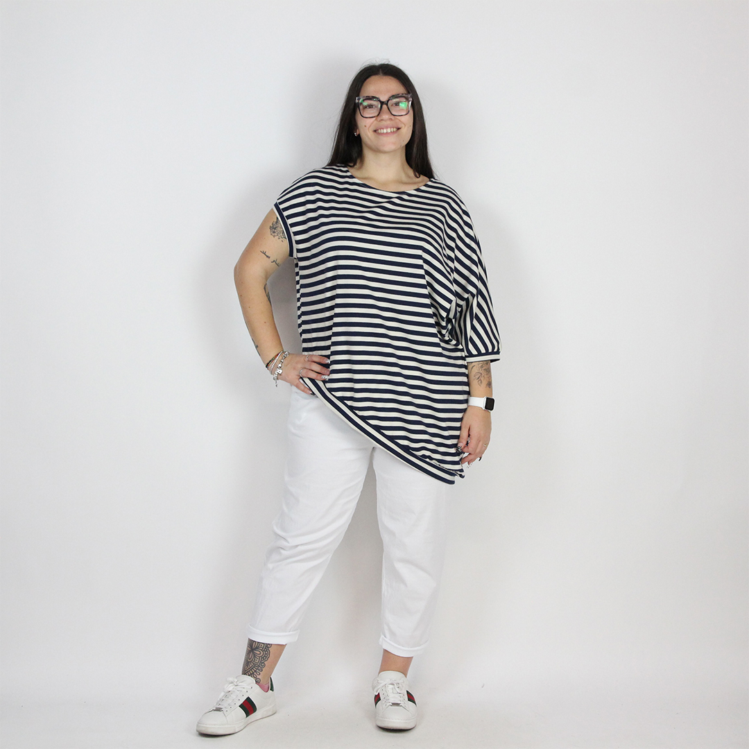 T-SHIRT ASSIMETRICA SUN - immagine 10
