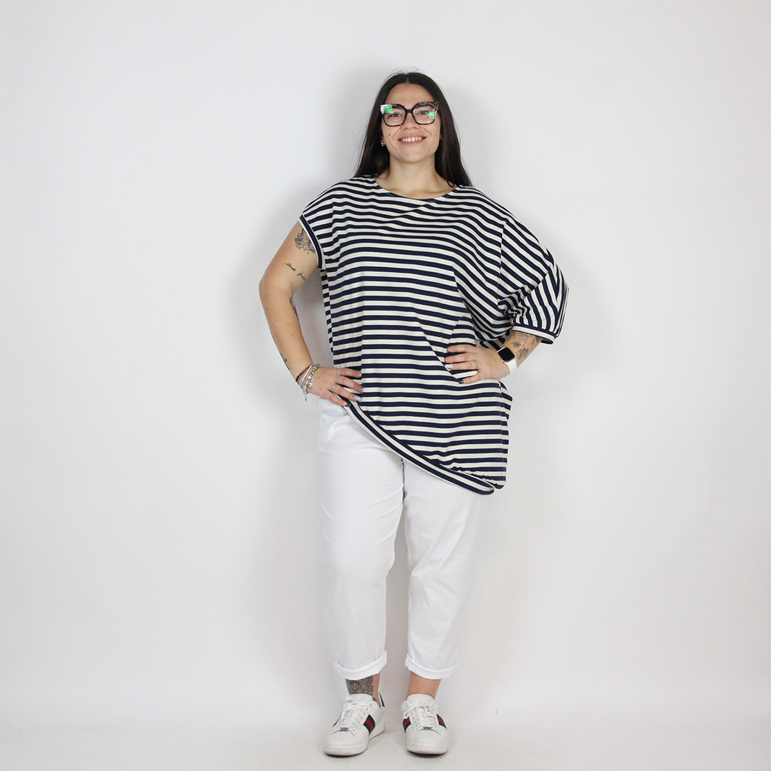 T-SHIRT ASSIMETRICA SUN - immagine 11