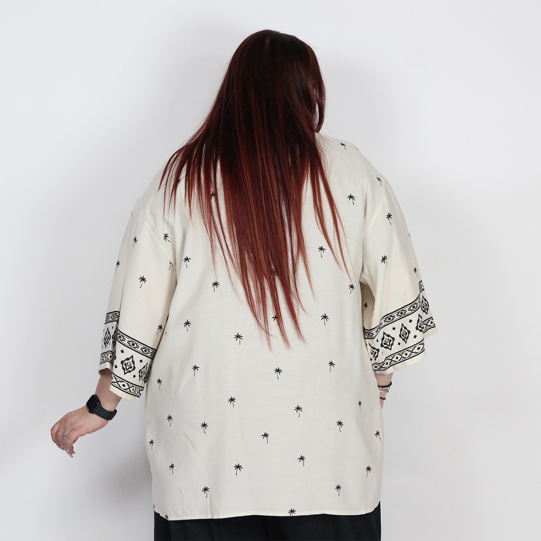 KIMONO PALME CURVY - immagine 2