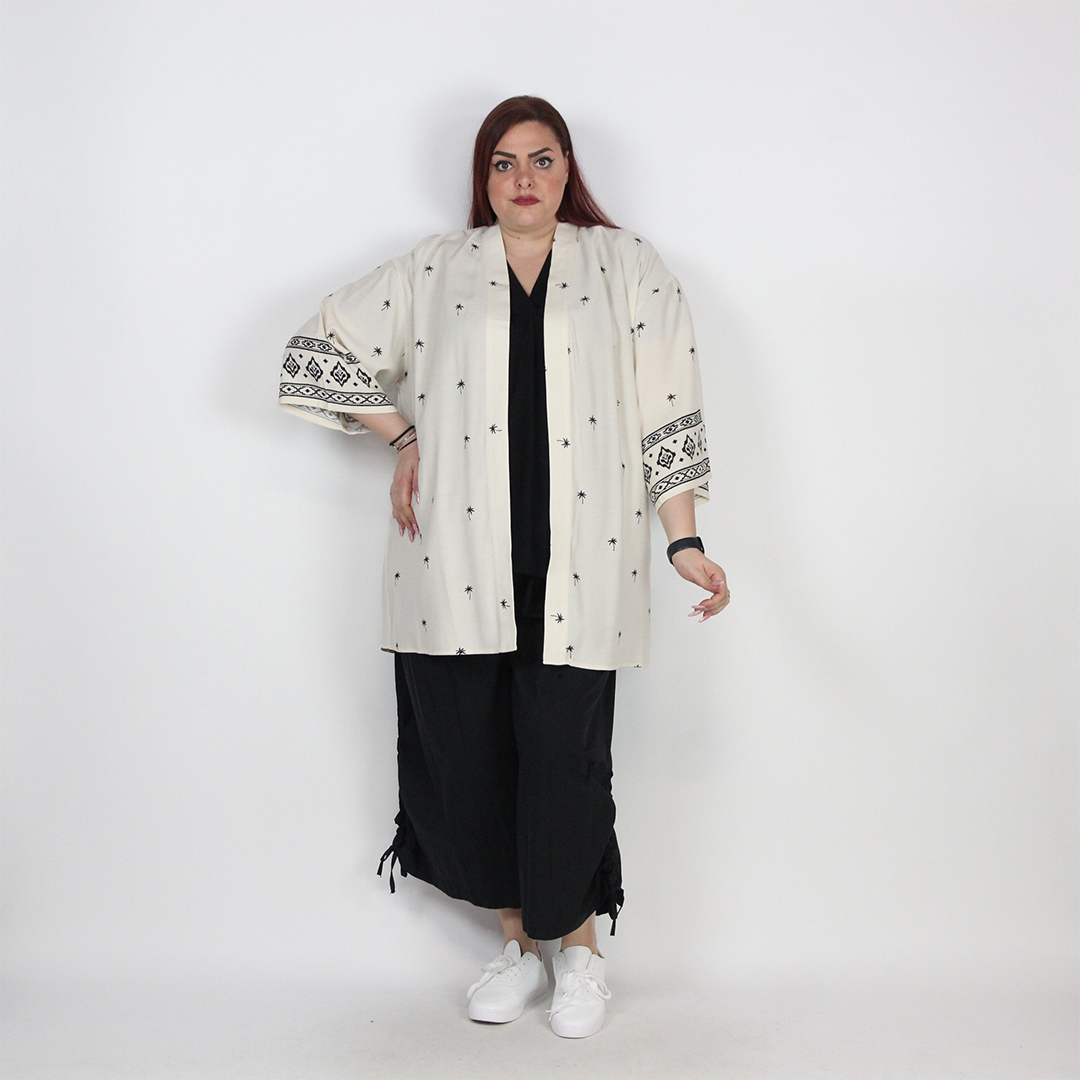 KIMONO PALME CURVY - immagine 6