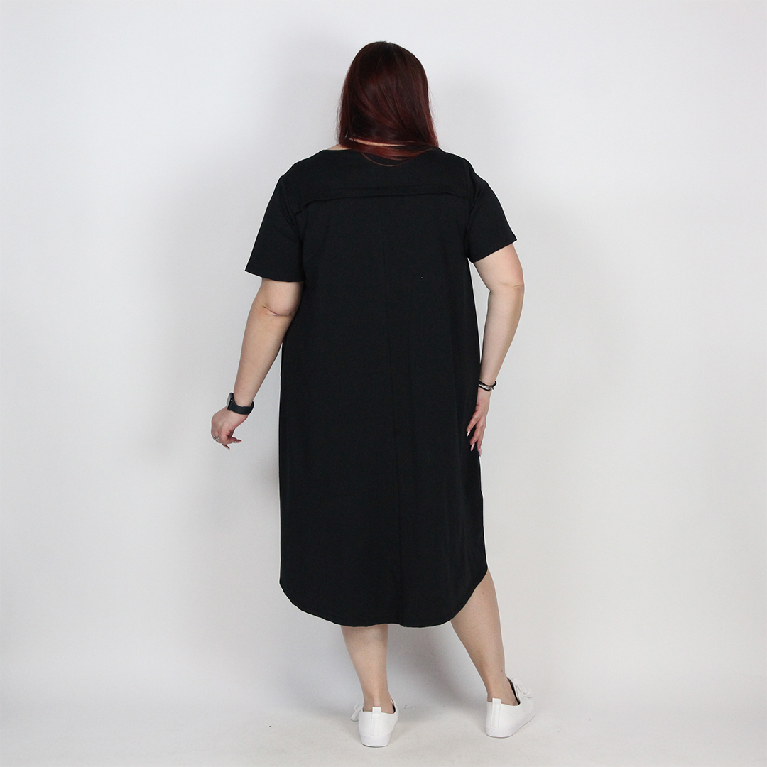 ABITO COTONE BLACK - immagine 2
