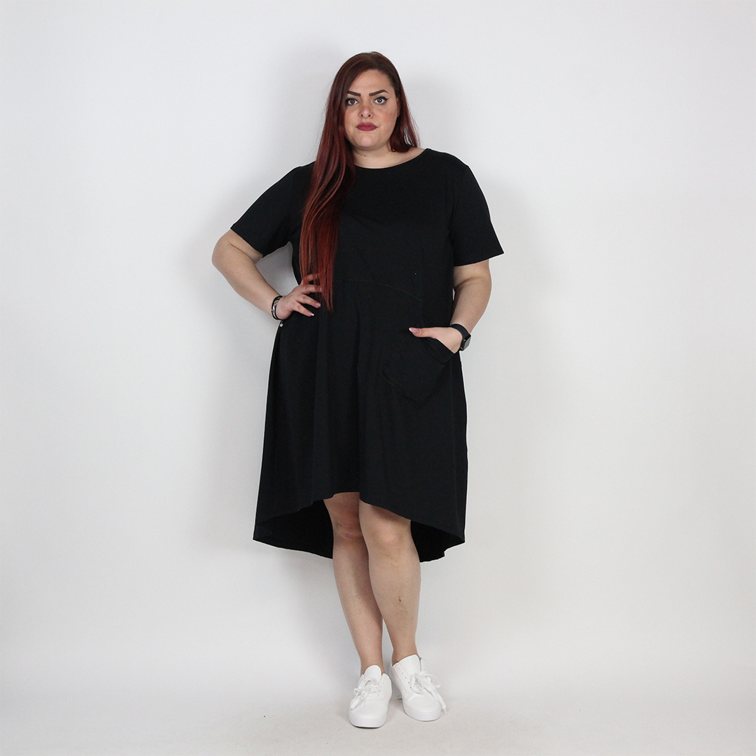 ABITO COTONE BLACK