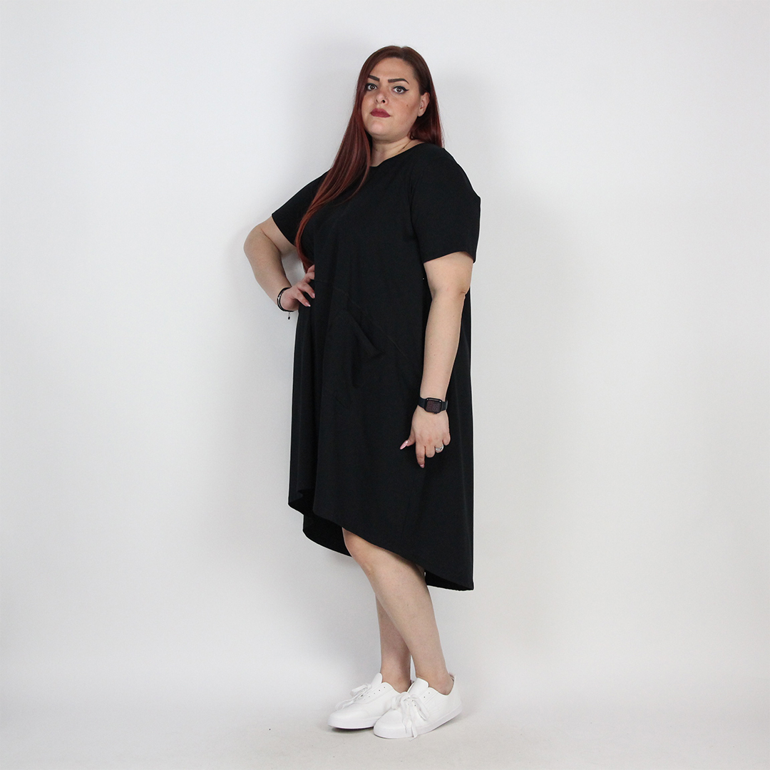 ABITO COTONE BLACK - immagine 4