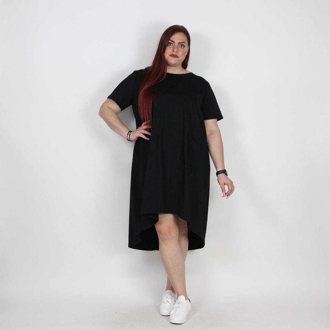 ABITO COTONE BLACK - immagine 5