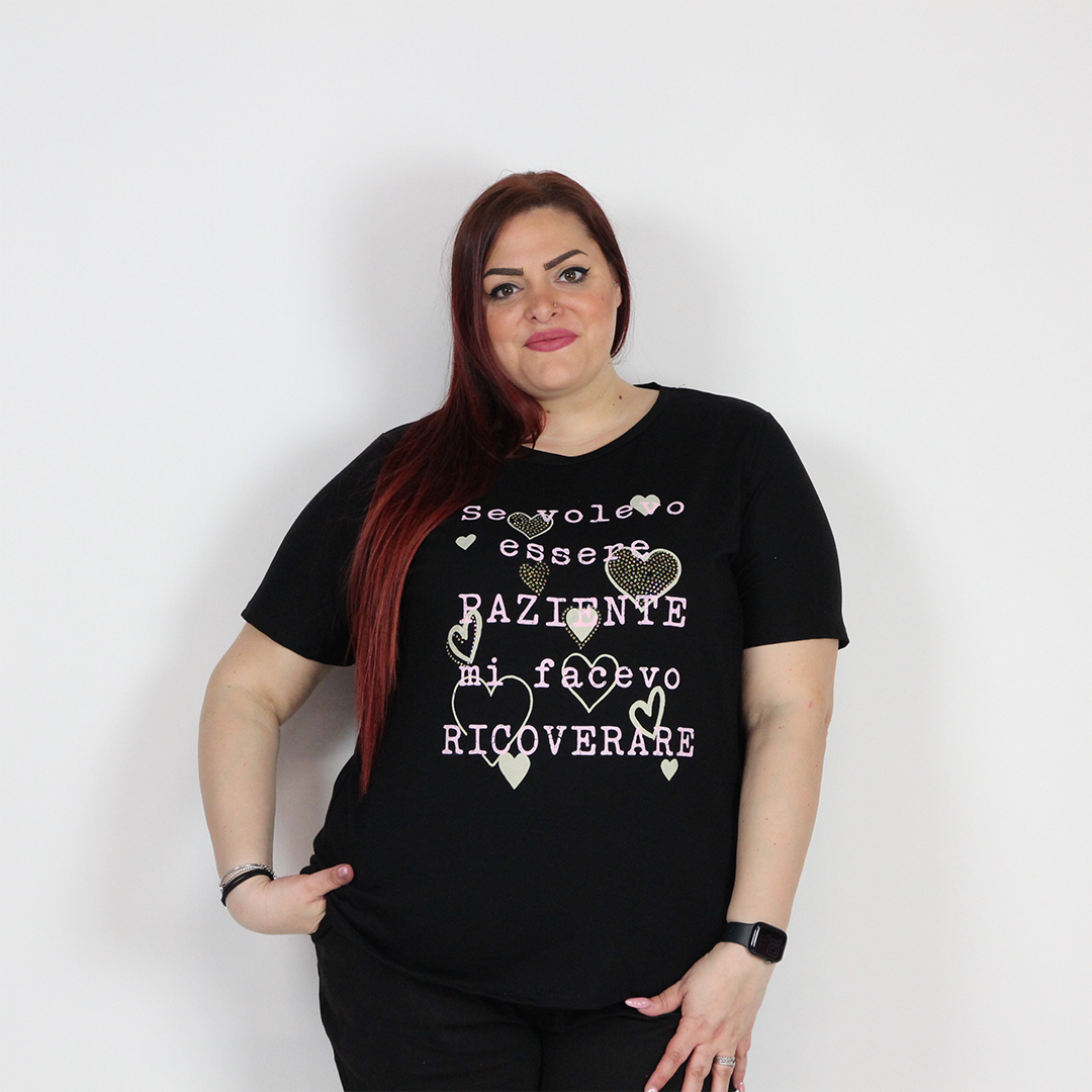 T-SHIRT PAZIENTE CURVY - immagine 16
