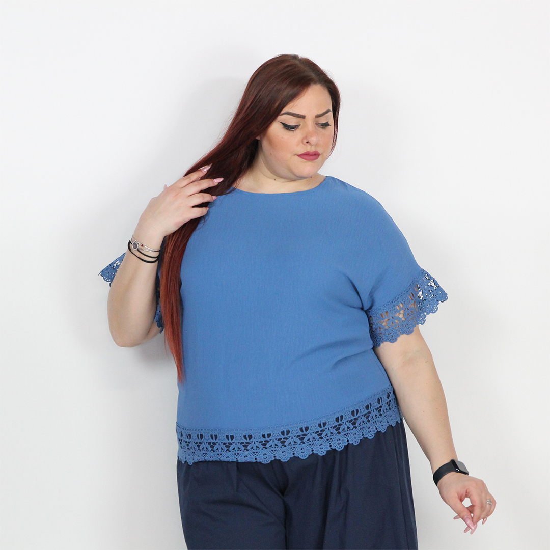 BLUSA MACRAME - immagine 2