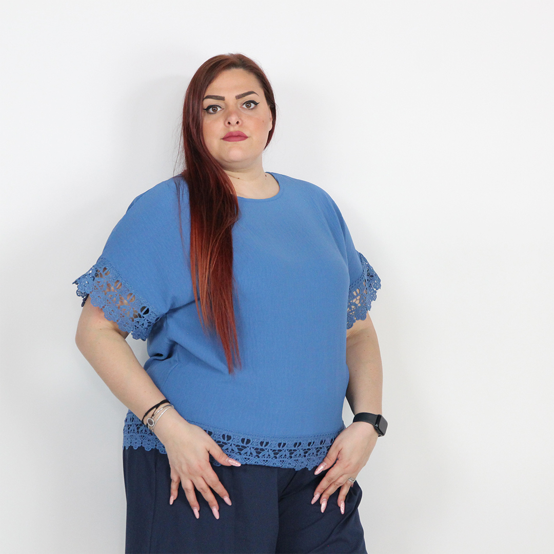 BLUSA MACRAME - immagine 3