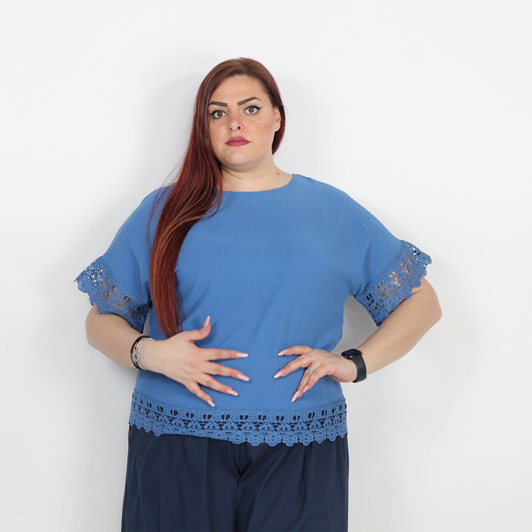 BLUSA MACRAME - immagine 4