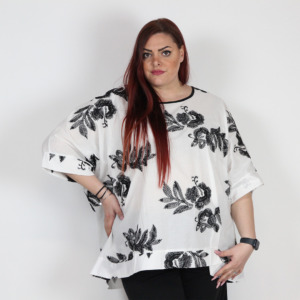 BLUSA RICAMO OVER