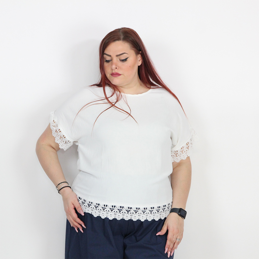 BLUSA MACRAME - immagine 5