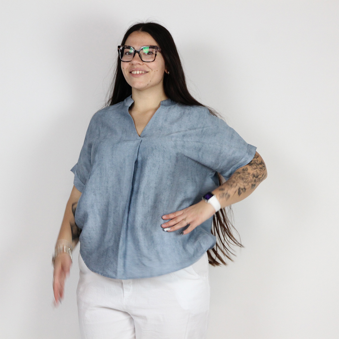 BLUSA COREA CURVY - immagine 3