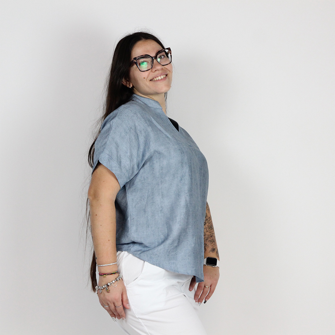 BLUSA COREA CURVY - immagine 4