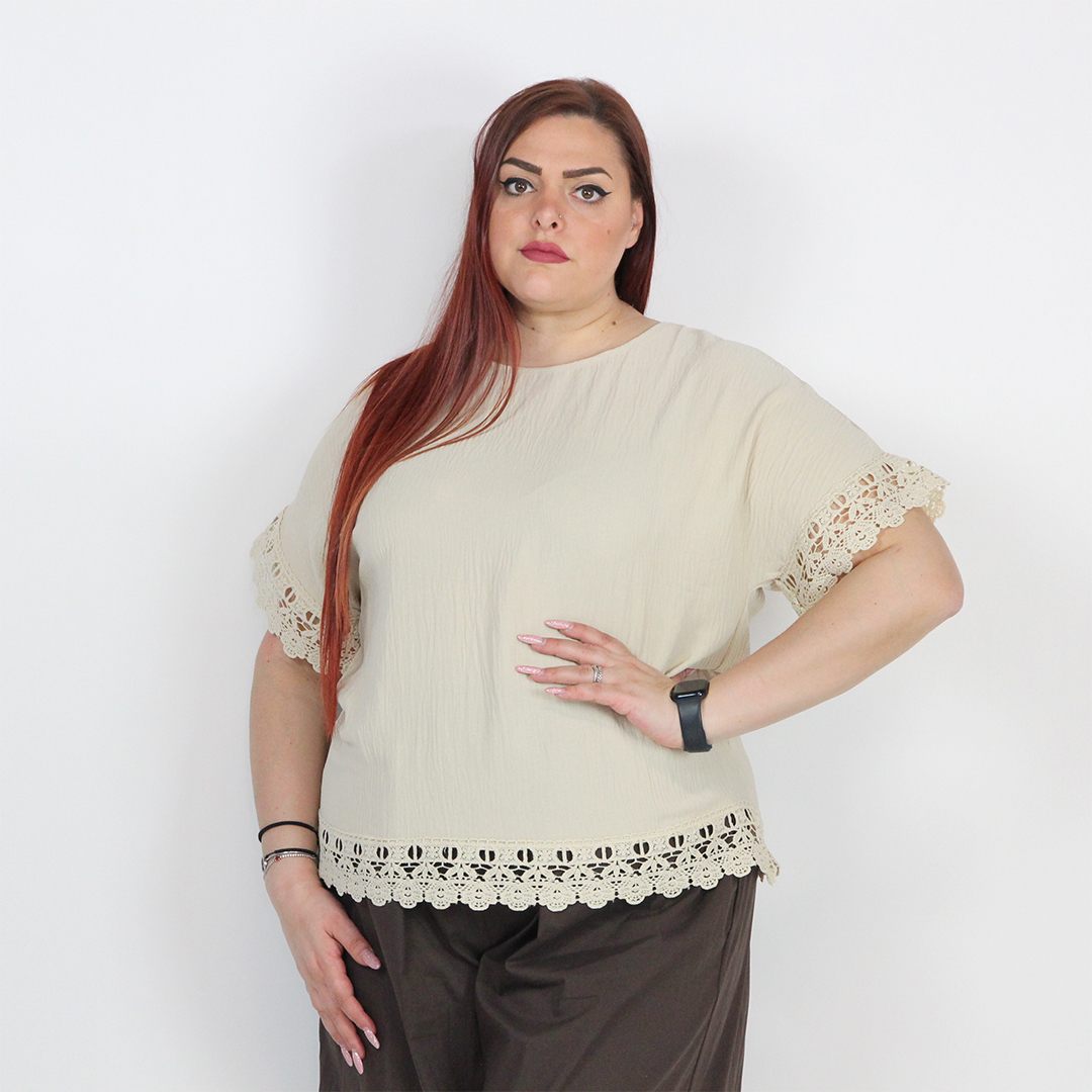 BLUSA MACRAME - immagine 9